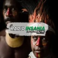 88.7 Insania FM Sorong Logo