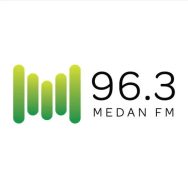 Logo for 96.3 Medan FM